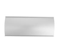 Generic Nameplate Holder for Wall - Door Name Plate Display Curved Aluminum Alloy Blank Plaque for Conference Doors Meeting Room Office Business Sign