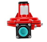 Generic Natural Gas Regulator Cast Iron First Stage Gas Regulator 8 to 12 PSI Adjustable 1 2 Inch NPT for Residential Commercial Industrial Heaters Generators