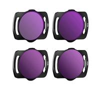 Generic ND Filter Set, 4 Pack Compatible for DJI Avata/O3 Air Unit Drone Filters ND8, ND16, ND32, ND64, Aluminum Alloy Frame, Multi-layer Nano-coating, Magnetic Storage Box
