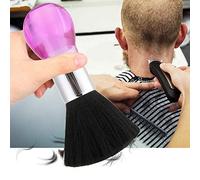 Generic Neck Duster Brush for Clean Hair After Haircut Beautiful Styling Tool with Soft Wool for Barbers and Hair Stylists in Pink (Pink)