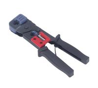 Generic Network Cable Pliers Professional Heavy-Duty Crimper for Ethernet Connections Ergonomic Dual Color Handle 1 Piece