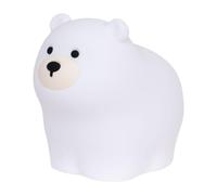 Generic Night Light LED Bedside Lamp for Children, Creative Silicone Nursery Light, Bear Table Lamp for Kids Room,