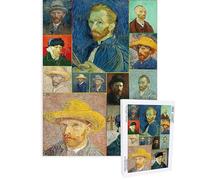 Generic Nine Looms Jigsaw Puzzles for Adults, 1000 Pieces - Van Gogh's self-Portrait Series Ultimate Family Challenge, Perfect for Nights Game Pieces Fit Together Flawlessly (1000pc)