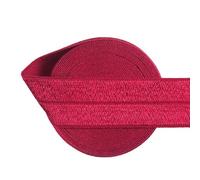 Generic Nine Looms Picot Loop Elastic Band for Sewing 5 Yard 1"" 25mm Scarlet Roll Spool Decorative Frilly Lace Stretchy Ribbon for Lingerie Underwear Sewing Trim (5Y Scarlet)