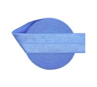 Generic Nine Looms Satin Elastic Band for Sewing 5 Yard 1"" 25mm Wisteria Roll Spool Shiny Stretchy Ribbon for Hair Tie Headband Dress DIY Sewing Trim (5Y Wisteria)