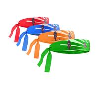 Generic Ninja Party Favors 6pcs Karate Headbands for Kids Japanese Samurai Costumes Ninja Birthday Supplies Headbands for Girls