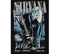 nirvana 3 Retro Vintage Rock Concert Gig Poster Wall Art A4