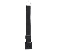 Generic Non-Slip Cello Endpin Holder with Adjustable Nylon Strap and Metal Ring for Practice and Performance Memory Foam Pad Black (A)