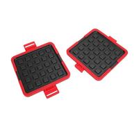 Generic Non Stick Microwave Waffle Maker Food Safe Material Compact Design for Easy Storage Office Lunch (Style 3)