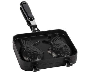 Generic NonStick Fish-shaped Waffle Cake Maker Pan for Delicious Treats, Fast Cooking Time, Portable Design for Home Use