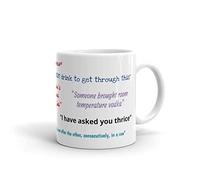 Generic Novelty Mug - David Rose Quotes - White Ceramic Coffee Mug - Fan of The Show Gift - 1 Count (Pack of 1)