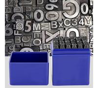 Generic Number Letter Punch Set, 36pcs High-Strength Carbon Steel Stamps for Personalized Markings on Various Materials