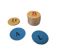 Generic Number Tokens for Settlers of Catan - Complete Replacement Set
