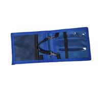 Generic Nurse Organizer Bag with Multiple Front Pockets, Care Kits, Tool Organizer, Practical Design, Made of Polyester, for Healthcare Professionals, Doctors, Bright Blue