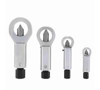 Generic Nut Remover Tool Heavy Duty for Stuck Nuts High Durability Steel 4 Sizes Nut Splitter Set (A Set of 4 Pieces)