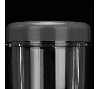 Generic Nutri Blender Replacement Parts Kit,18OZ 24OZ 32OZ PC Cups with ABS Lids, Durable Accessories for 900W 600W Blenders,No BPA Transparent Containers (Small Cup 18Oz)
