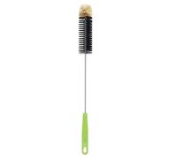 Generic Nylon Cleaning Bottle Brush with Flexible 40cm Long Handle, Narrow Neck Scrubber for Wine Beer Baby Bottles, Eco-Friendly Durable Brush for Reusable Bottles, Cups, Decanters