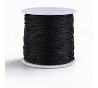 Generic Nylon Cord, 0.8mm Satin Beading Thread for Jewelry Making, with Premium Quality, Chinese Knot Macrame Rattail String, DIY Tassels Bracelets Necklaces