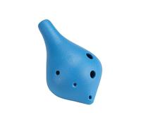 Generic Ocarina, 6 Hole Alto C Resin Material Ocarina Instrument for Kids Adults Beginners (Blue)