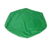 Generic Octagon Sandbox Cover, Outdoor Garden Hexagon Sandbox Protector, Waterproof, Polyester & PVC, Green, 140 x 120 x 20cm