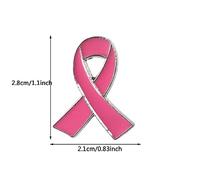 Generic October Rose, Breast Cancer Awareness Badge Elegant Breast Cancer Pin Brooches For Women Uk charity event badge Pink Ribbon Pins for Men Women Ladies