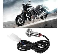 Generic Odometer Sensor Cable ABS Digital Tachometer Sensor Cable 124cm with 3 Magnet Easy Installation Stable Signal for Digital Speedometer Motorcycle Tachometer Riders