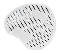 Generic Odor Eliminating Urinal Cake Splashproof Deodorizer for Men's Restroom, Anti Blocking Urinal Screen for Bathroom Office 19x17cm (White)