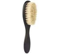 Generic Oil Head Styling Brush for Men with Horsehair Bristles, Barber Fade and Beard Care, 6.10 X 1.57 in, Wet Dry Application