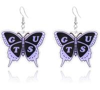 Generic Olivia Ro GUTS SOUR Earrings, Olivia Album Inspired Acrylic Dangle Earrings, Olivia Album Drop Earrings for Olivia Fans (1)