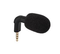 Generic Omni Directional 3.5mm Jack Microphone, High Dynamic 360° Surround Radio Strong Texture Wide Frequency Response Mini Mic for TRRS CTIA Smartphone