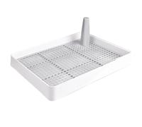Generic Open Type Dog Urinal Basin with Impact Resistance and Easy to Clean Pp Material for Pets Suitable for Small Dogs on Patios and Balconies