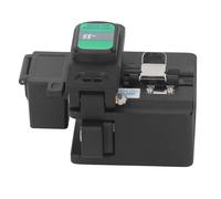 Generic Optical Fiber Cleaver High Accuracy Cutting Machine for FTTH Fiber Optic Cable Black with 48000 Time Cut for Professional Use
