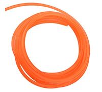Generic Orange Smooth Polyurethane Round Belt for Drive Transmission in Packaging Machines, High Hardness and Wear Resistant, 10mm Width, 5m Length (8mm*5m)