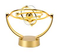Generic Orbit Pendulum, Educational Kinetic Sculpture with Smooth Motion for Desk Decor, ABS, 9.06x4.33x9.45in