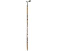 Generic Orca International CO.Brass Foldable Walking Stick Cane Wooden Brass Handle Gift for Men & Women 39 inch Free Tip with This