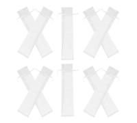 Generic Organza Drawstring Bags White Easy to Carry with Smooth Drawstring Design 30pcs for Fans and Pens for Birthday Parties and Christmas Wrapping