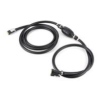 Generic Outboard Fuel Line Hose Assembly with Primer Bulb for OMC Durable 5/16in Black 1 Piece