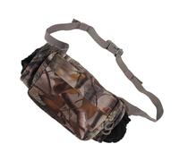 Generic Outdoor Hand Warmer Pouch Soft Flannel Camping Muff for Hands Easy Access Storage Waist Bag