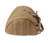 generic Outdoor Nylon Headphones Bag for Motorcycle, Bike, Helmet for Camping, Hike (Khaki)
