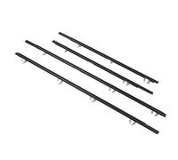 Generic Outer Door Window Weatherstrip Seal Belt Set High Performance for Sunny B13 Tsuru 1990-1994, 4pcs Rubber Window Seal Trim Replacement
