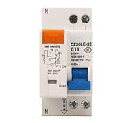 Generic Overload Protection Switch 16A Miniature Circuit Breaker for Safe Electrical Circuits Rail Mounted