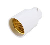Generic Pack of 1 Light Bulb Holder, B22 to E27 Bayonet to Edison Screw Lamp Light Adaptor Converter - [Energy Class A]
