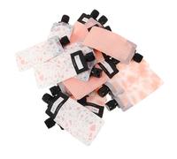 Generic Packing Bag Spray Flowers Plant Stand Dispenser Fake Boho Cleaning Mop Cloths Refill Toiletry Leak Proof Liquid Bag Planters Garden Toiletries Pots Pink Lldpe