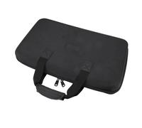 Generic Padded DJ Controller Storage Bag Anti Scratch EVA Case for DDJ-RB DDJ-REV1 Night Performances Dual Zippers Black (40 * 25 * 8cm)