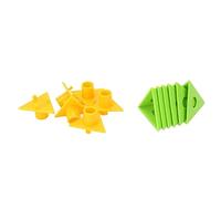 Generic Paint Stand, 6 Set Cone Painting Stands Mini Cabinet Paint Holder Removable Painters Pyramids Cone Canvas and Cabinet Door Risers for Doors Pyramid Risers