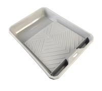 Generic Painting Tray for 9-inch Roller Brushes, Paint Tray, Gift for Artists and Crafters, Multifunctional, Gray 29x38x6.5cm
