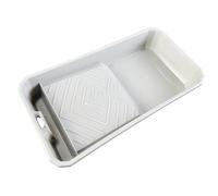 Generic Painting Tray for 9-inch Roller Brushes, Paint Tray, Gift for Artists and Crafters, Multifunctional, Gray 29.5x15.5x6.5cm