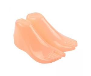 Generic Pair of Lifesize Feet for Creating Ankle Accessories, 2 Pcs