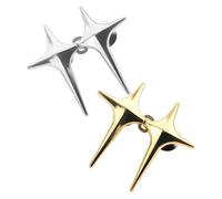 Generic Pants Button Waist Tightener Clips with Unique Elegant Design 4pcs Zinc Alloy Material to Adjust Waist Size for Jeans and Pants for Formal Occasions and Working