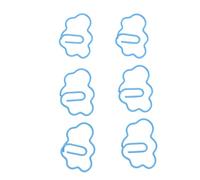 Generic Paper Cloud, Charming Funny, Solid Paper Clips in The Shape of Decorative Clouds for School Office Supplies (Blue)